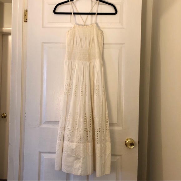 Anthropologie Dresses & Skirts - Anthropologie - Ivory Eyelet Dress